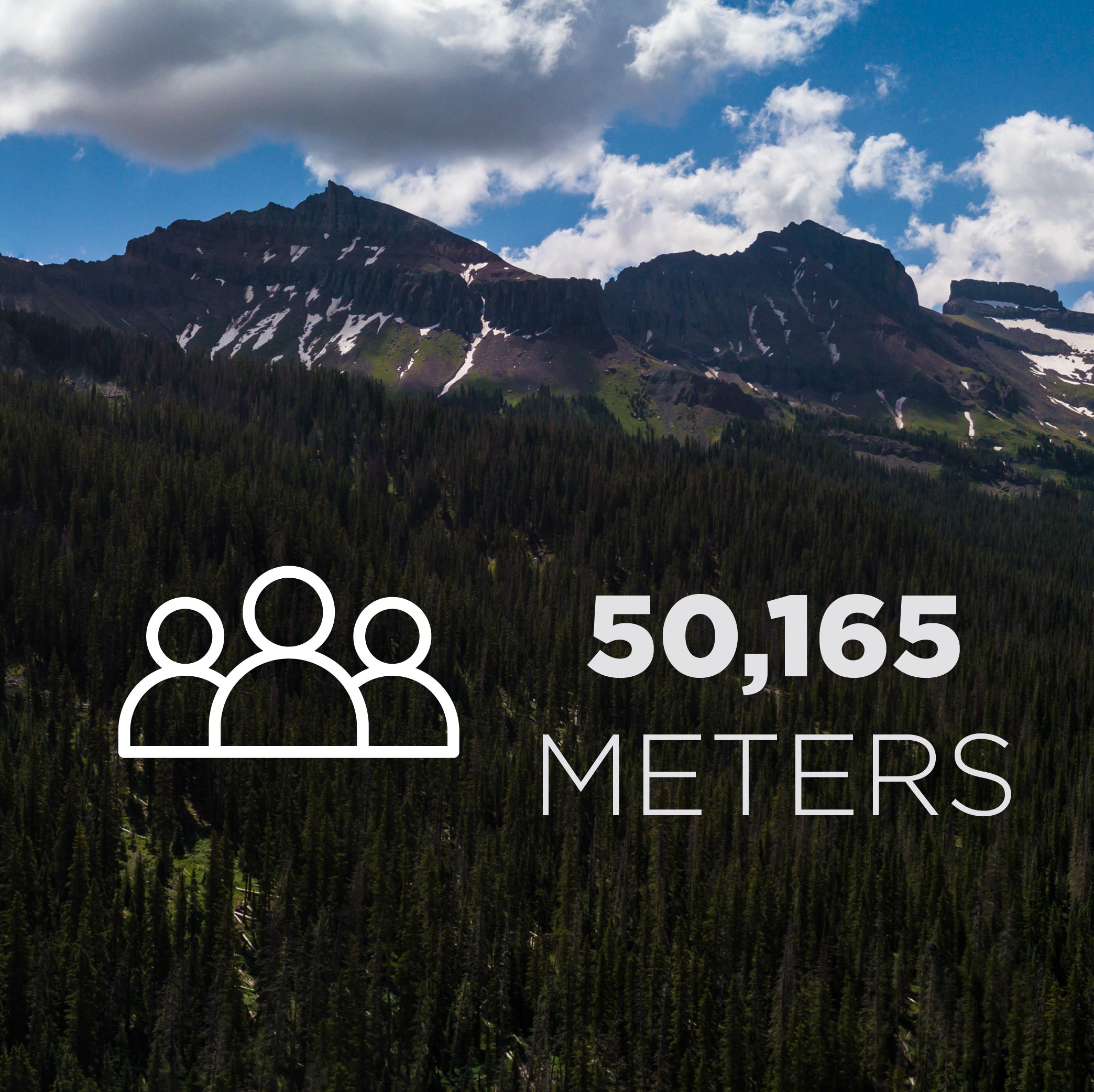 50,165  meters