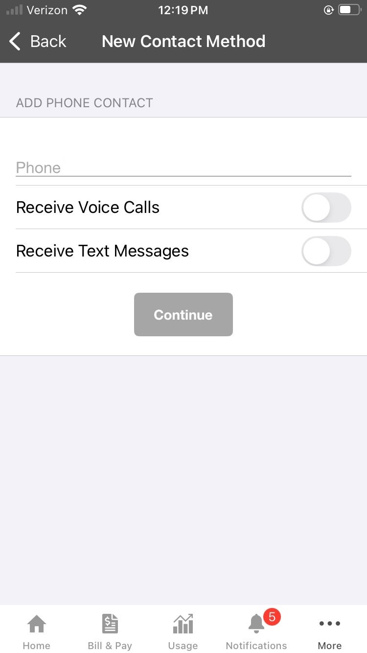 Add phone