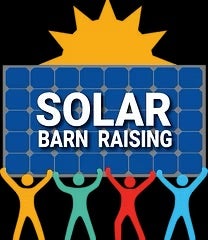 solar barn raising