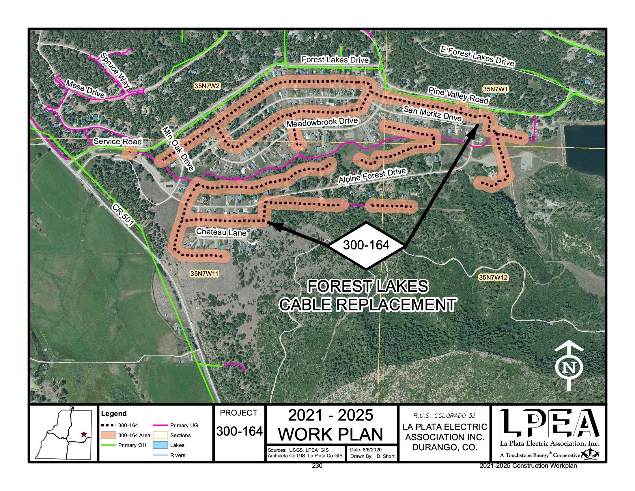 LPEA Construction 2023 - Forest Lakes