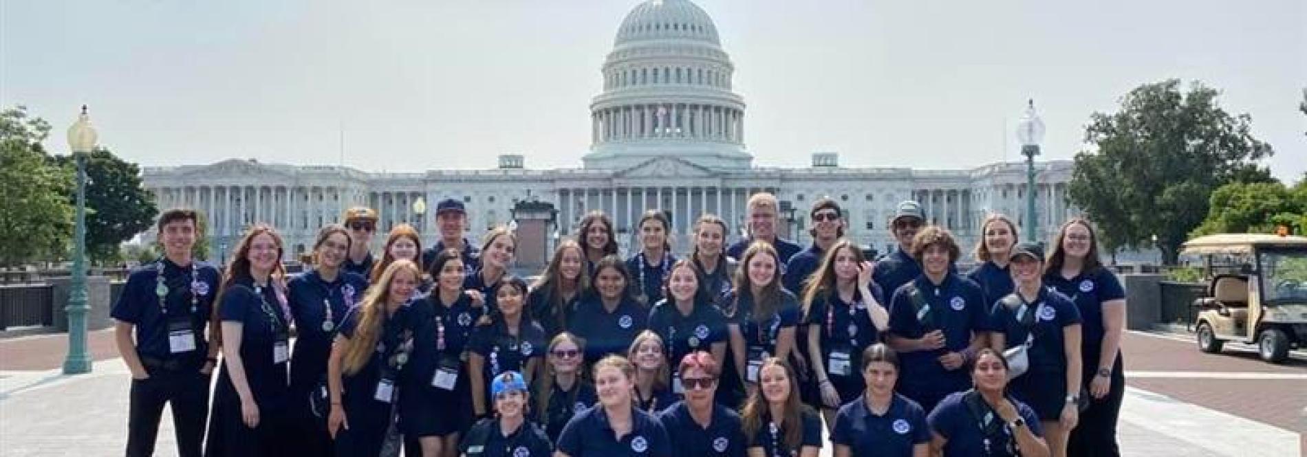 Youth tour in Washington DC