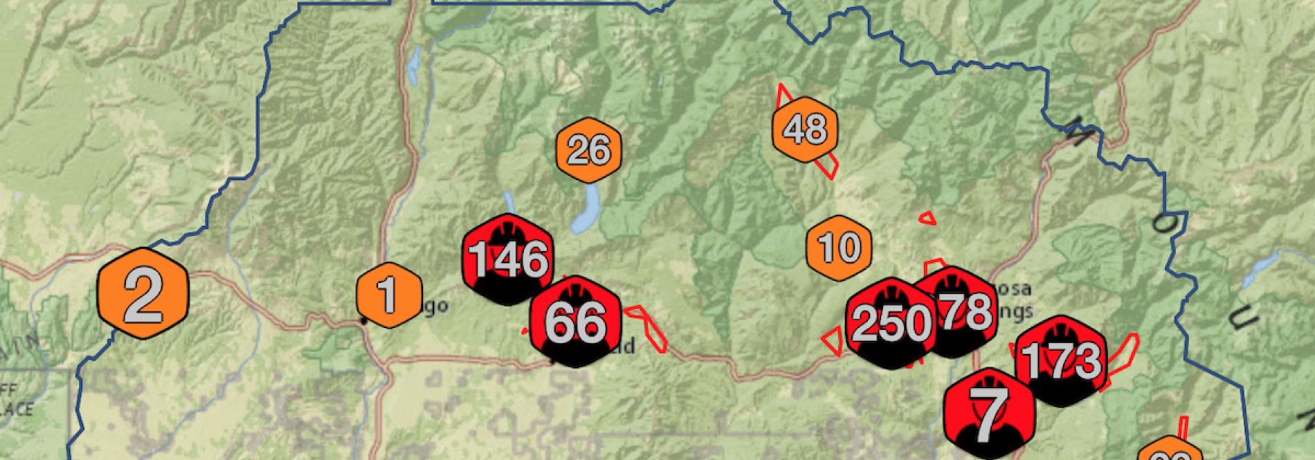 December 24-25 outages